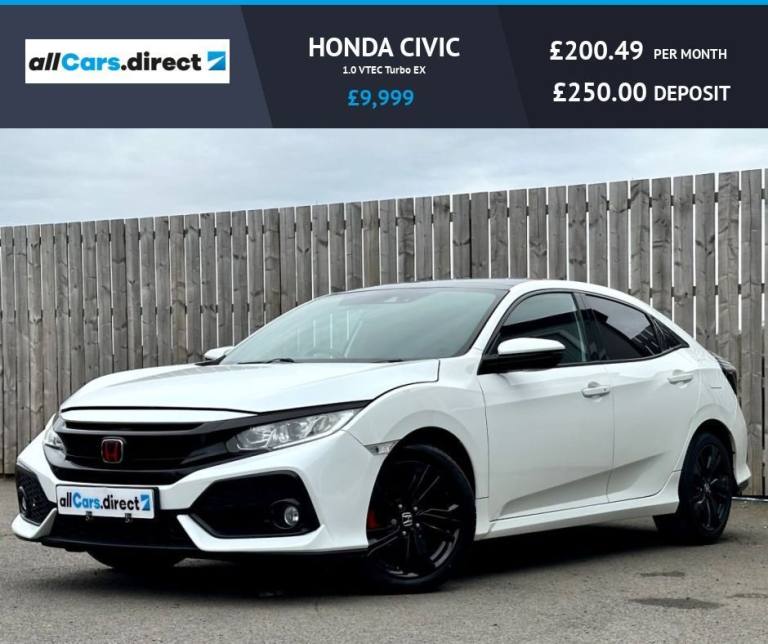 2017 Honda Civic 1.0 VTEC Turbo EX 5dr HATCHBACK PETROL Manual