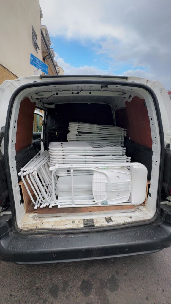 CHAIRS AND TABLES FOR HIRE, WATORD