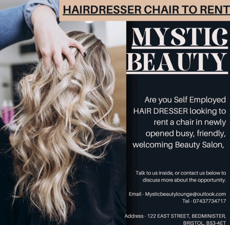 Hairdresser and Nails Technician wanted