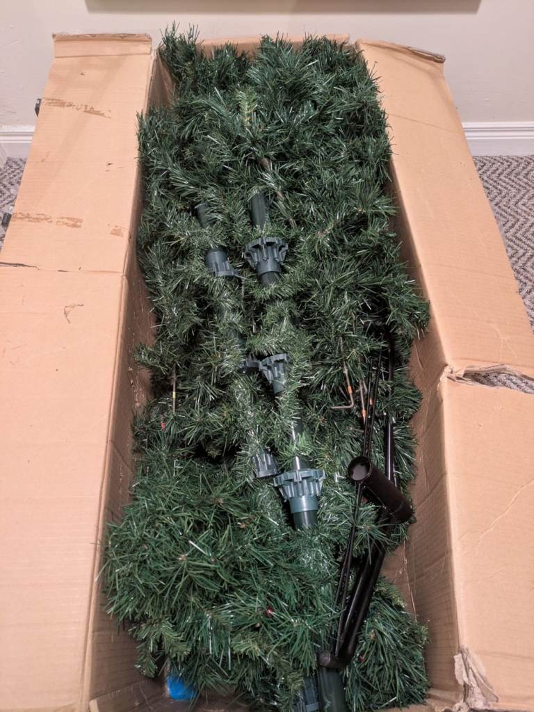 7ft Chriatmas Tree + Stand