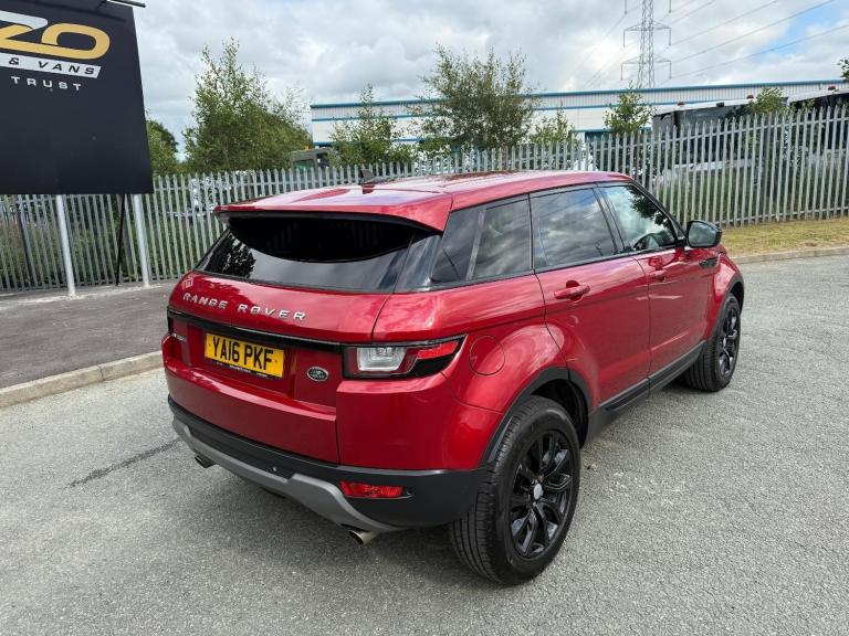2016 16 REG RANGE ROVER EVOQUE SE TECH ED4 2WD MANUAL RED SUV EURO 6 ULEZ