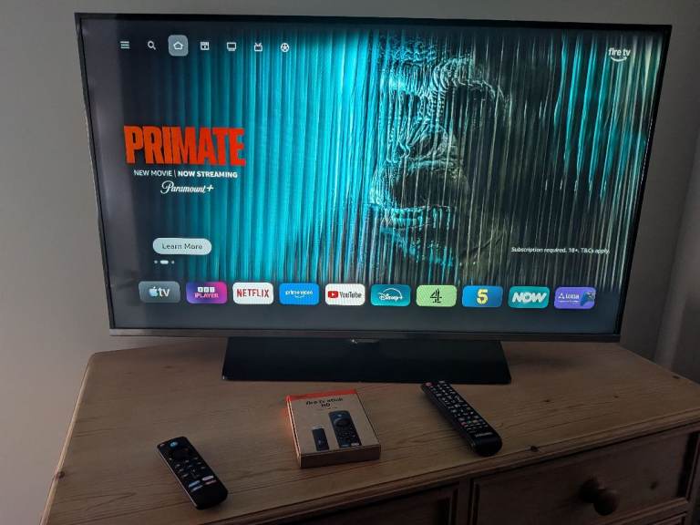 Samsung TV with Amazon Fire TV Stick HD