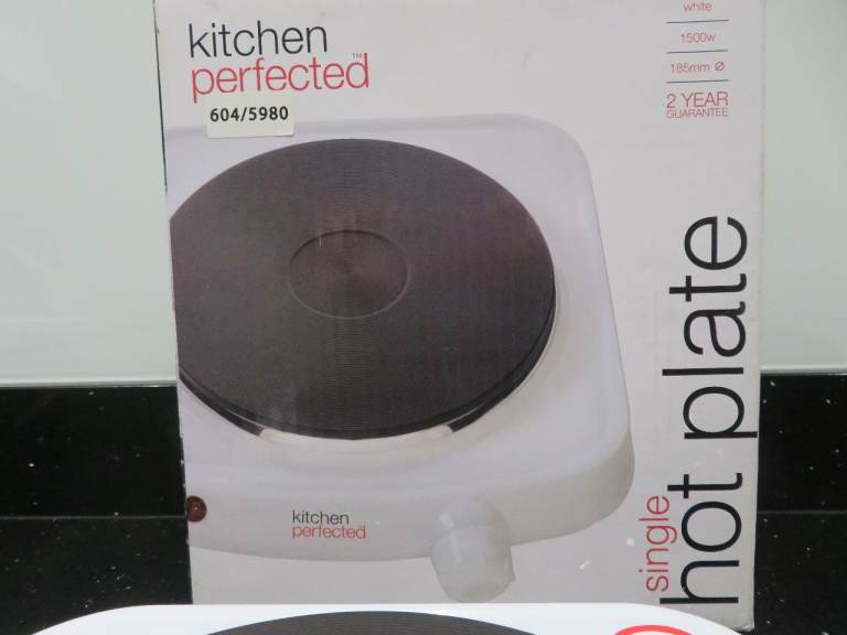 image for Single Hot Plate 1500kw made by Kitchen Perfected - cast iron with variable heat settings