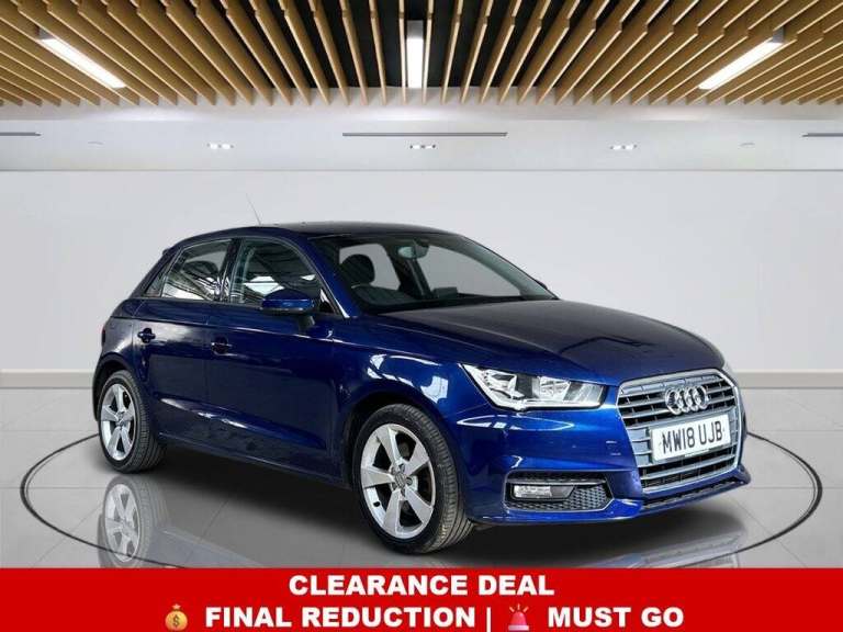 2018 Audi A1 1.4 TFSI Sport Sportback 5dr Petrol Manual Euro 6 (s/s) (Nav) (125 ps) Hatchback Pet...