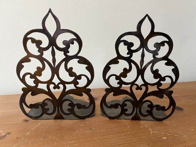 Metal Bookends