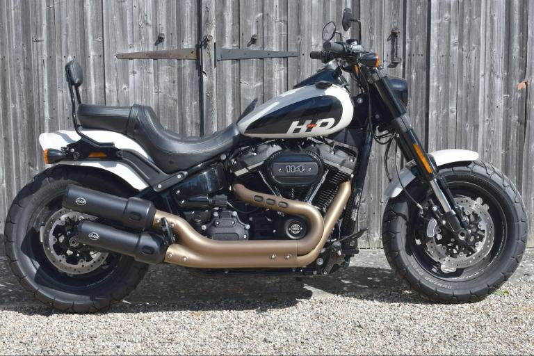 Harley Davidson Fat Bob 114ci FXFBS (1300 miles, S&S ‘pipes) 2023 23 Reg *VIDEO*