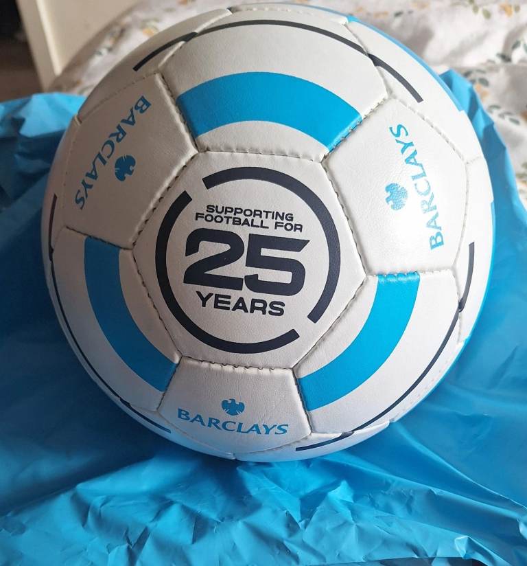 Genuine Rare Limited Edition Barclays 2025 Lost Ball Football Collectable