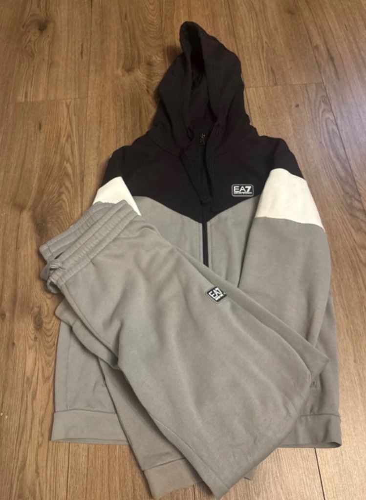 EA7 Emporio Armani Tracksuit Zipped Hoody & joggers 