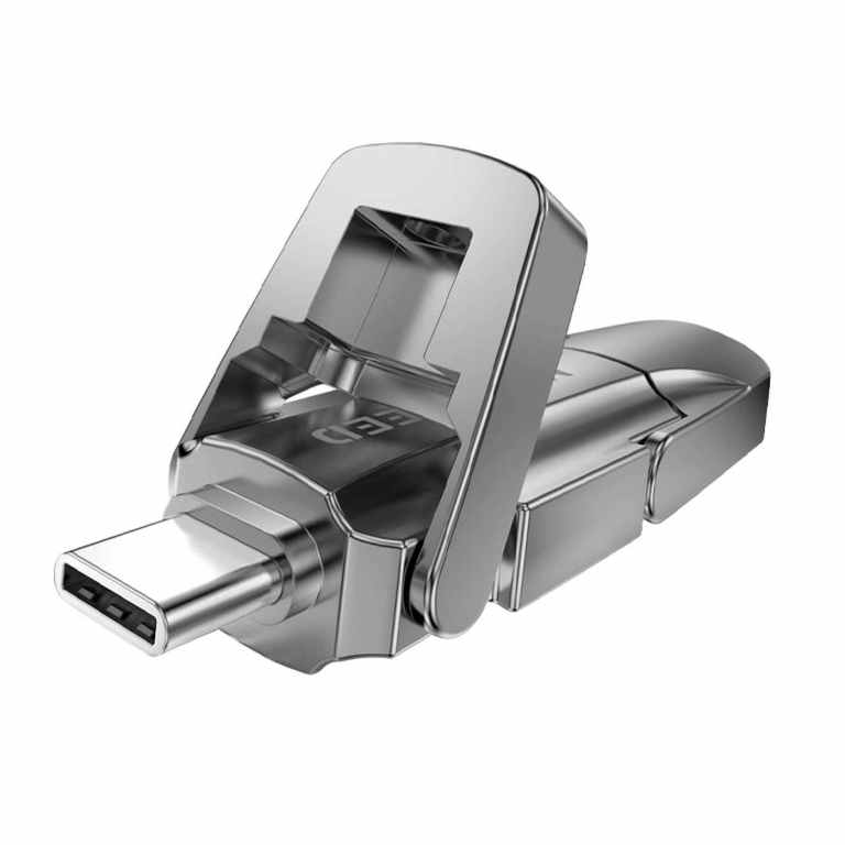 Brand New Move Speed 256GB USB Flash Drive - Dual Interface (USB-C and USB-A)
