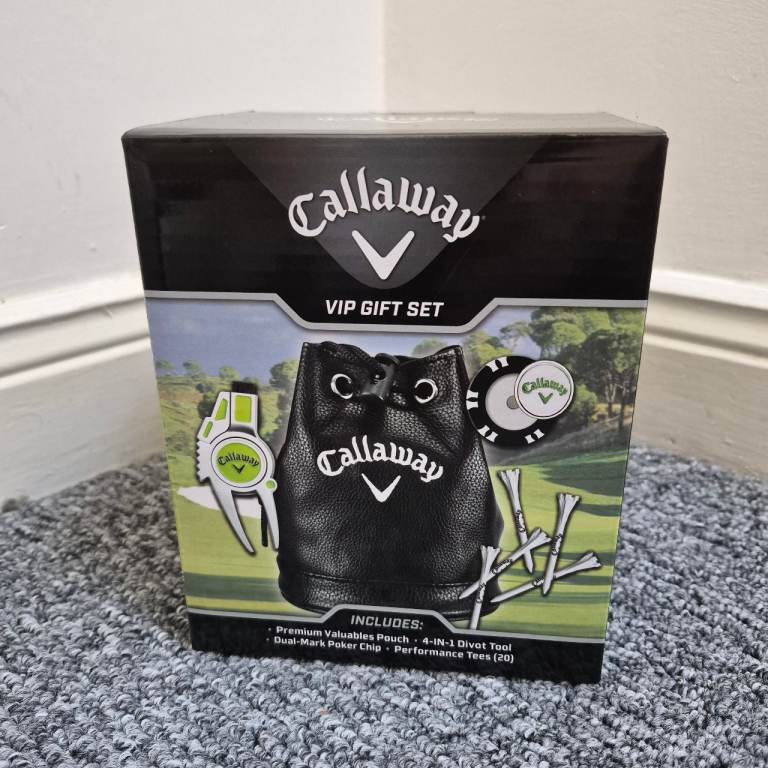 Callaway VIP Golf Gift Set – Brand New Sealed