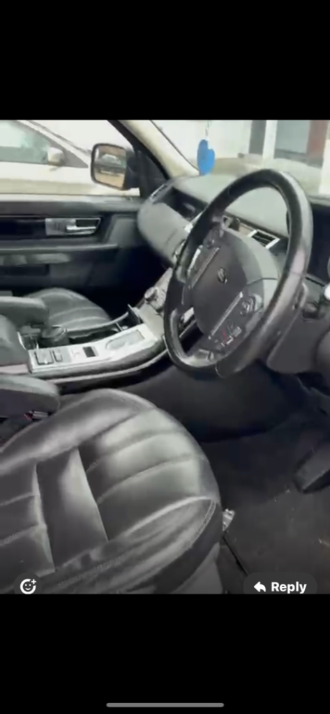 Range Rover sport leather seats electric 