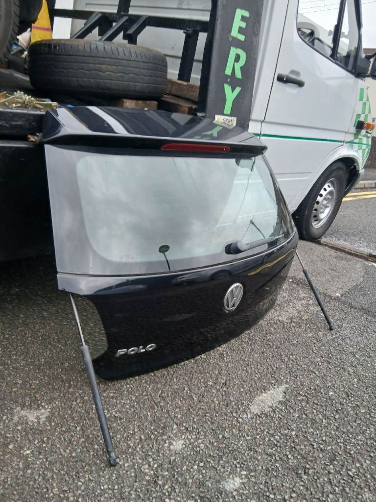 Vw polo Bootlid/Tailgate In Black for 5 door model 