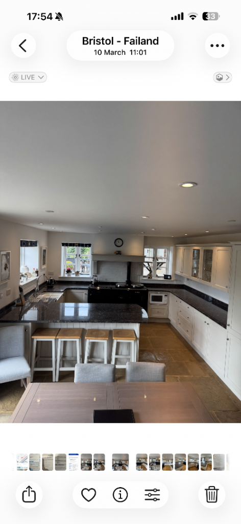 Granite Kitchen Worktops (Sapphire Brown)