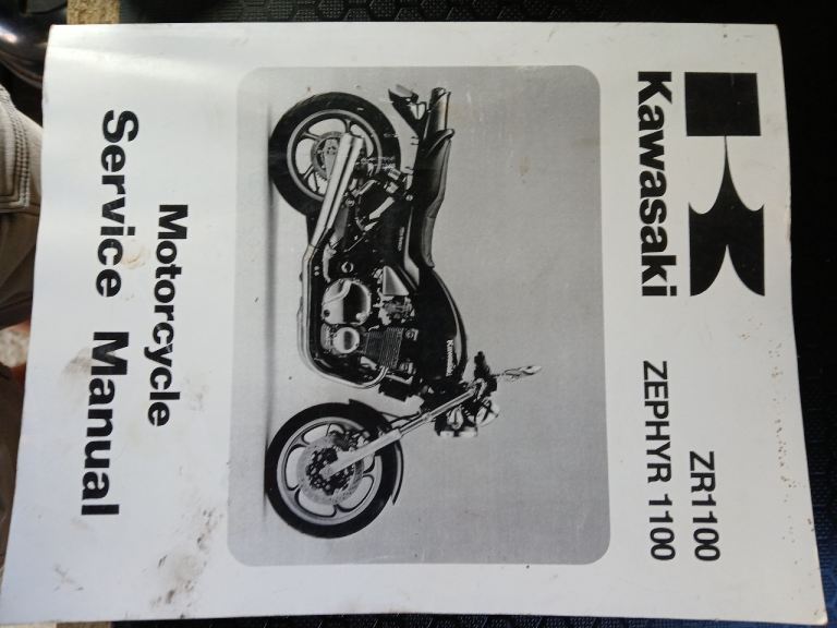 KAWASAKI ZEPHYR 1100 SERVICE MANUEL