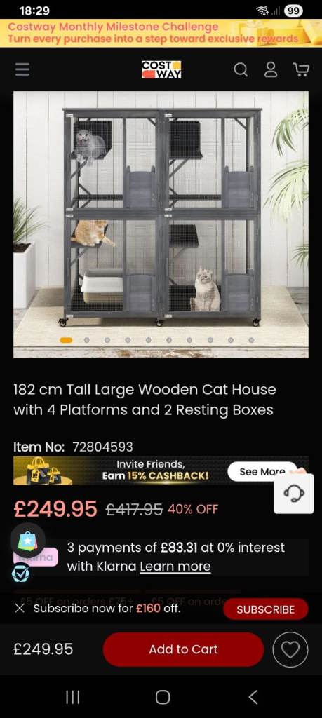 Cat enclosure 