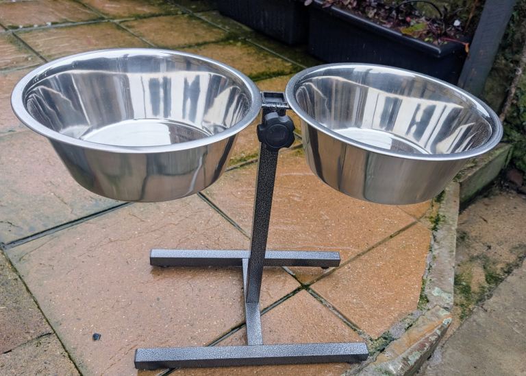 Raised Dog Bowl Feeding Stand - Extra Large