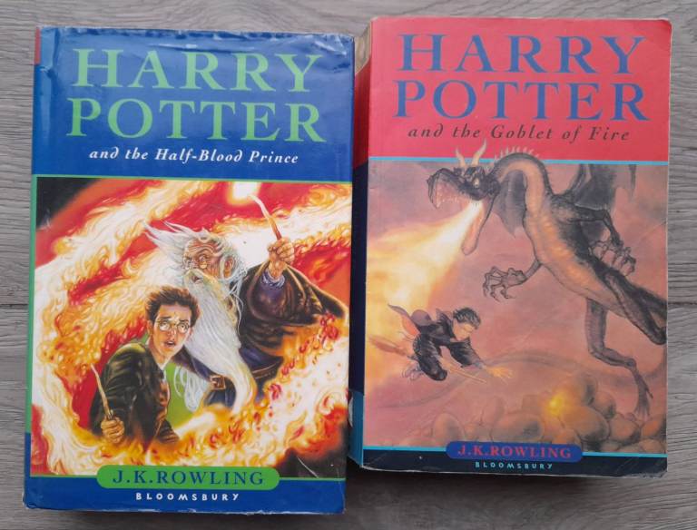 2x Harry Potter books
