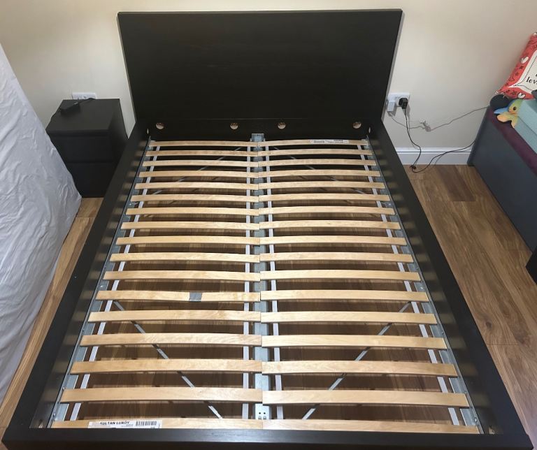 IKEA malm double bed +2 drawers 