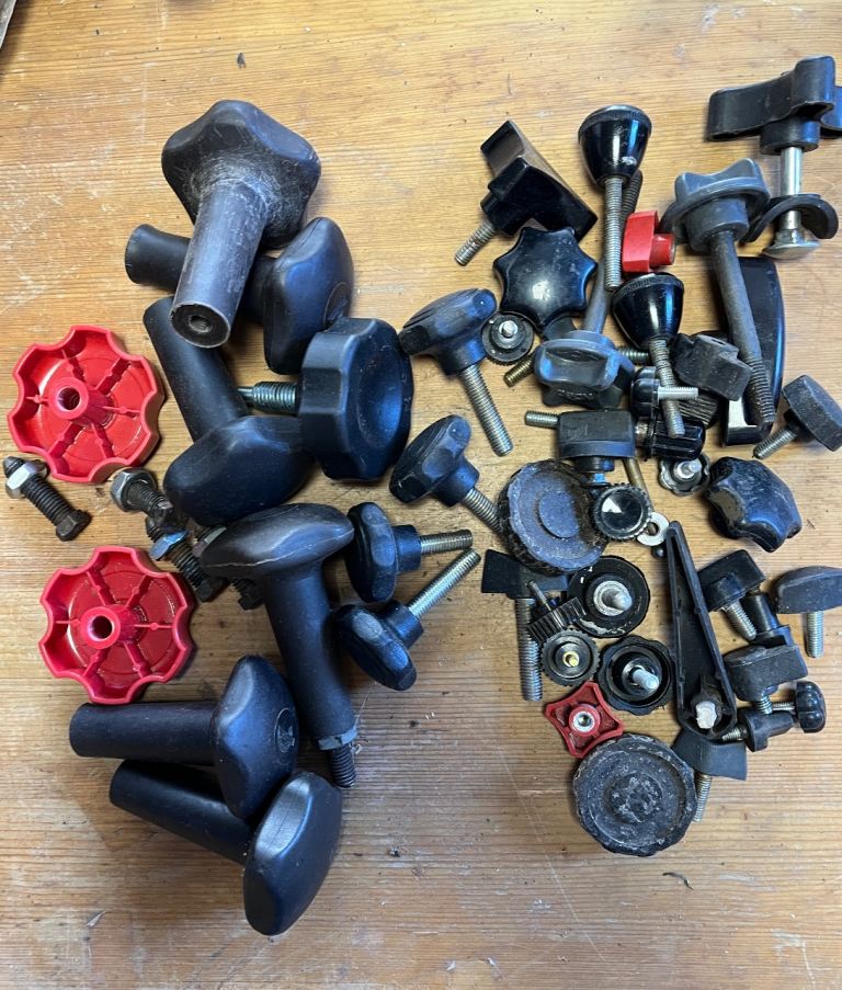 Selection of star knobs eo