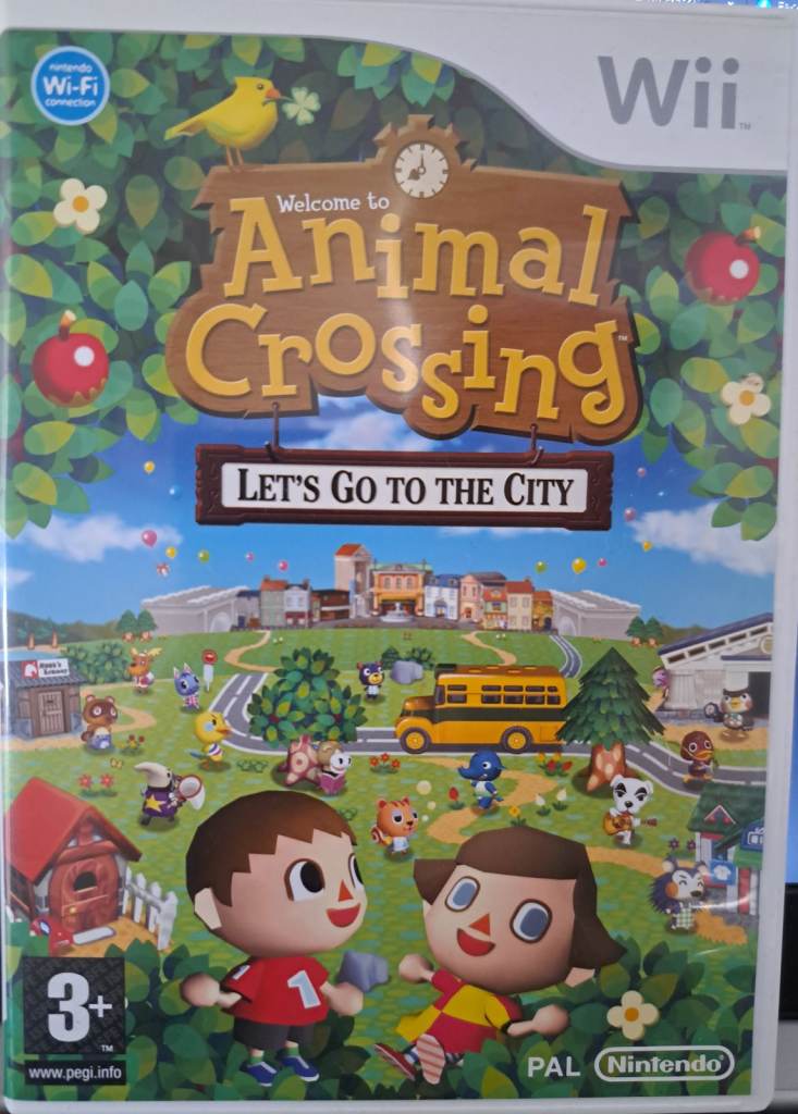 Animal Crossing: Let's Go to the City (Wii) PEGI 3+ Simulation game