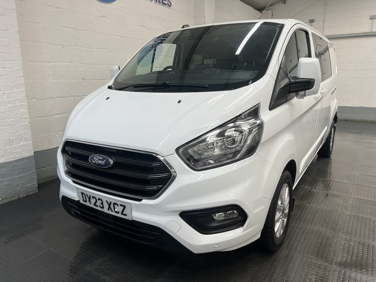 2023 Ford Transit Custom 2.0 320 EcoBlue Limited Crew Van Double Cab 5dr Diesel Manual L2 H1 Euro...