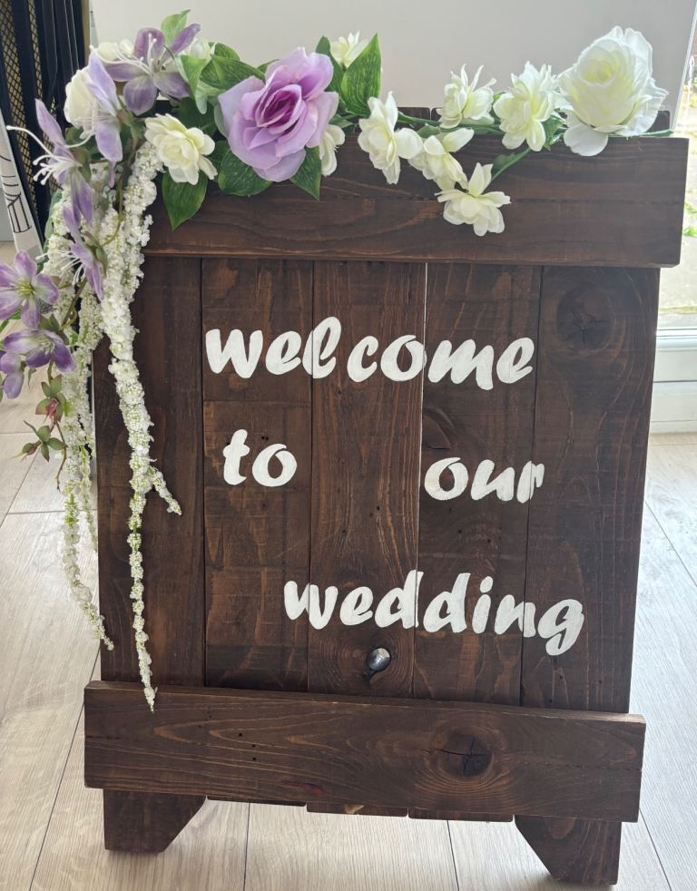 image for Wedding welcome sign