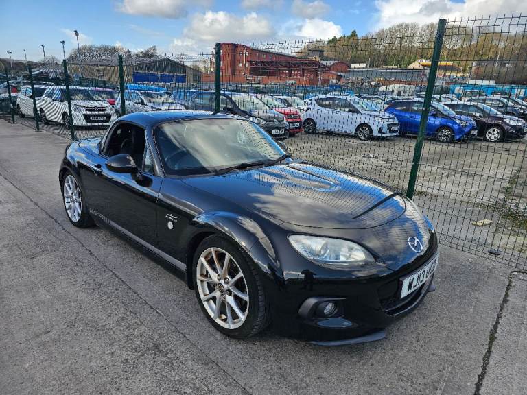 ★2013 MAZDA MX-5 2.0 SPORT-TECH ★56K! ★6-SPEED+LSD+ELECTRIC HARDTOP ROOF (PHRT) STUNNING MX5 BLACK!