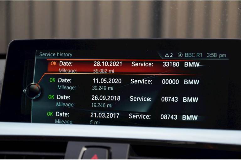 BMW Service History update