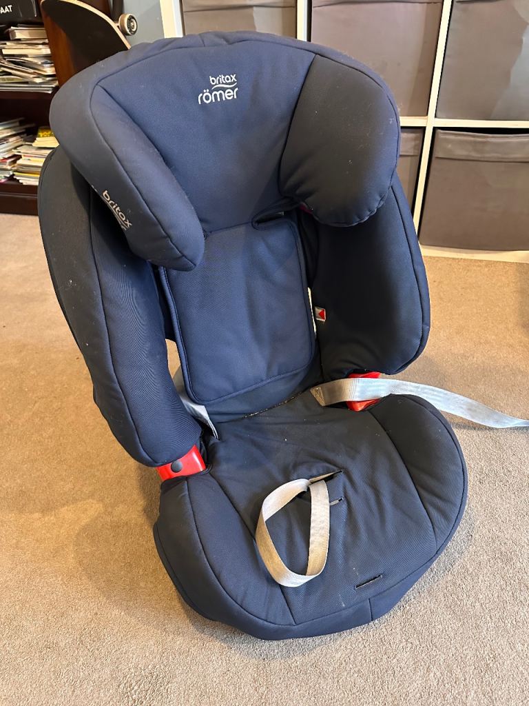 Britax Römer Evolva 9‑36kg Car Seat – Used, Missing Clip, Needs Seatbelt Setup