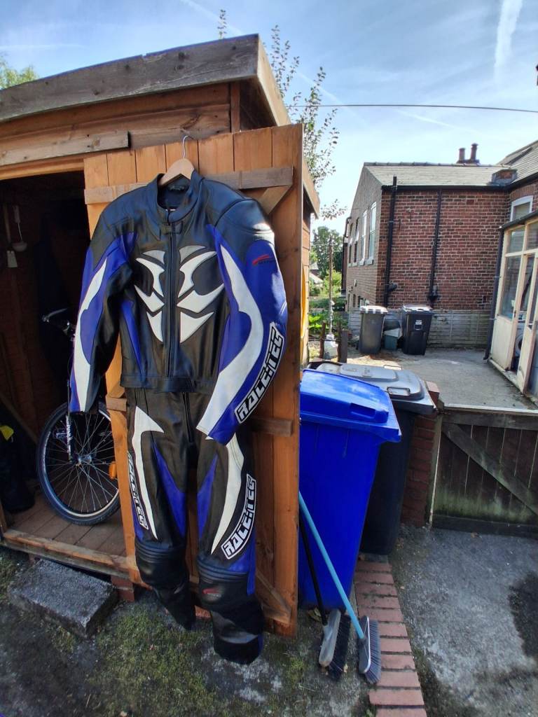 Heine Gericke "Tribal Racetec" two peice Motor Cycle Leathers