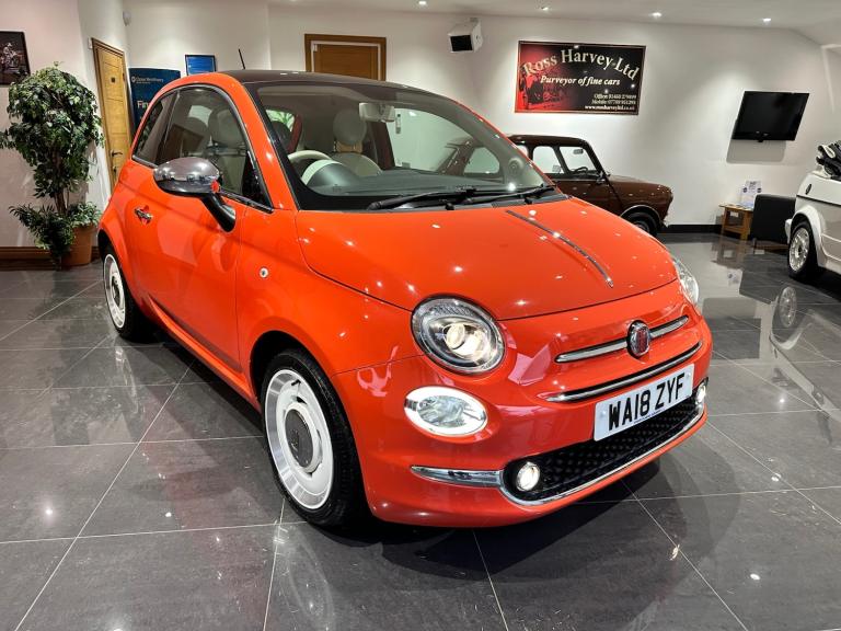 2018 Fiat 500 1.2 Anniversario 3dr HATCHBACK Petrol Manual