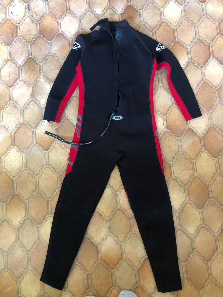 TRIBORD Wetsuit 500 Kids' Sailing 3/2 mm Neoprene - Decathlon