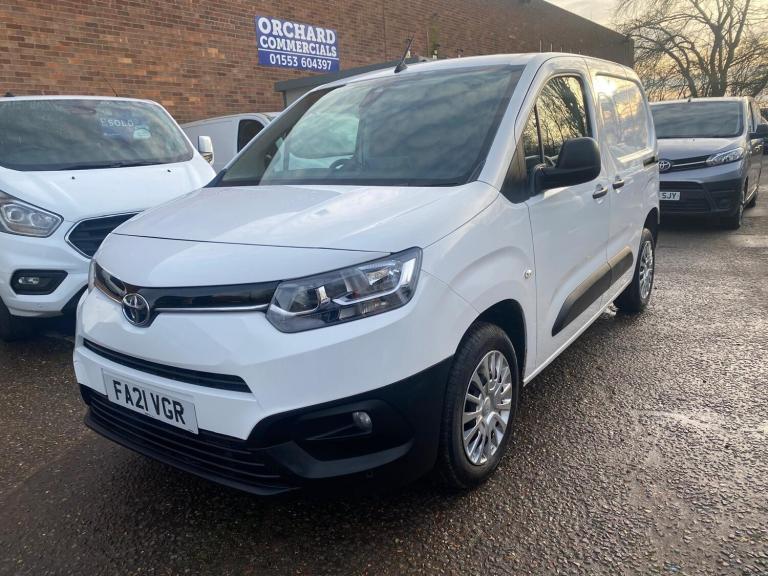 2021 21 Reg Toyota Proace City Icon 1.5D Euro 6 Air Conditioning +VAT