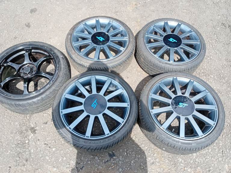Ford Fiesta ST 4x108 17 Inch Alloy Wheels + Tyres 