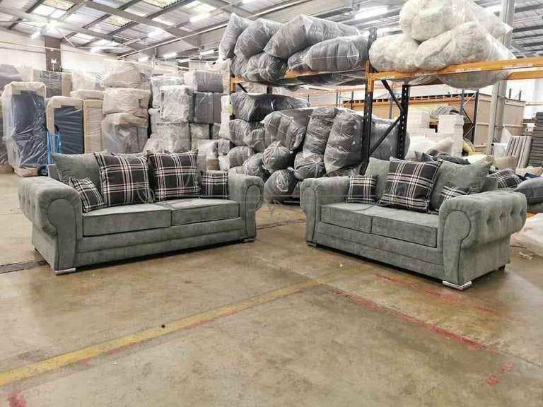 💸 VERONA Sofa Set Corner & 3+2 Brand New 25% OFF Book Now Cheapest Price