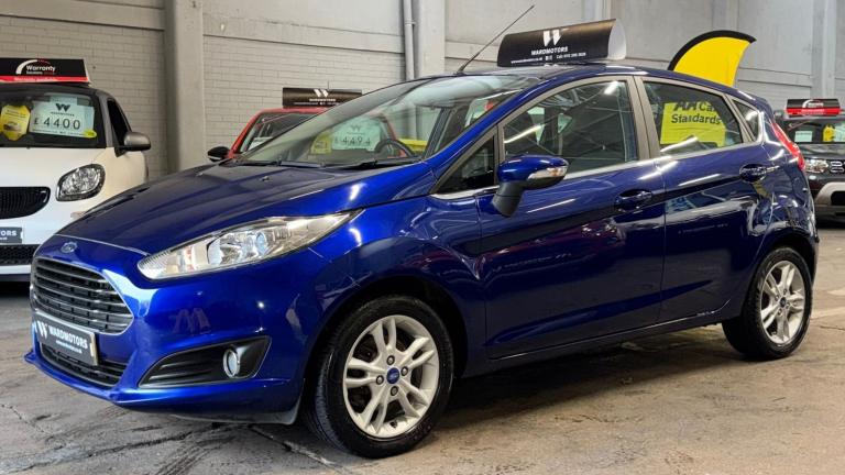 FORD FIESTA 1.0 T EcoBoost Zetec Blue 5dr LOW TAX+BLUETOOTH+USB+AUX 2014