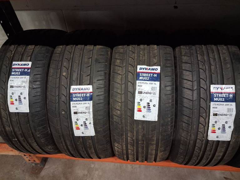 BRAND NEW TYRES - DYNAMO 275/45R19