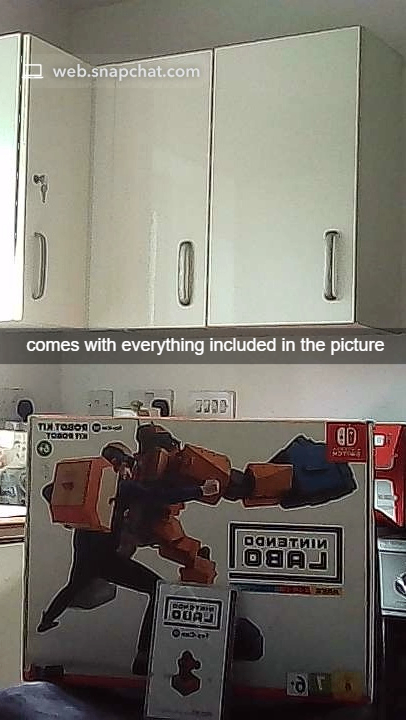NINTENDO LABO ROBOT KIT!