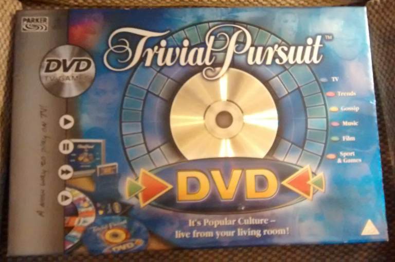 Trivial Pursuit DVD Popular Culture TV Games Board Game