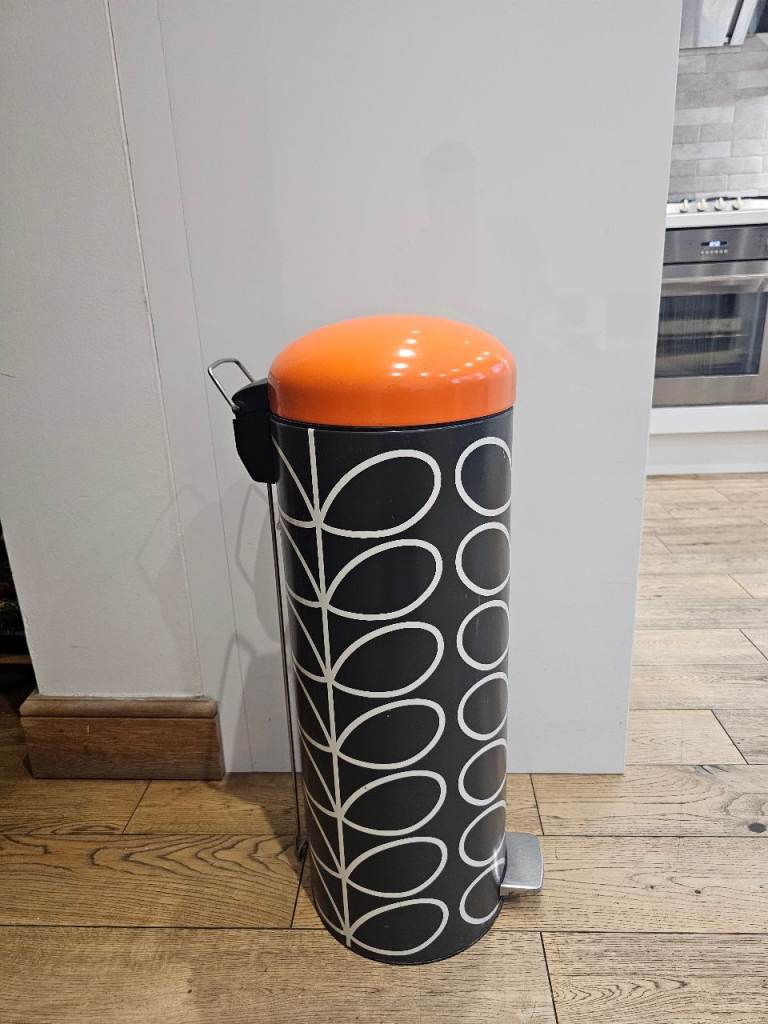Orla Kiely waste bin