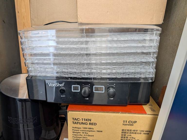 VonShef Food Dehydrator – very good Condition