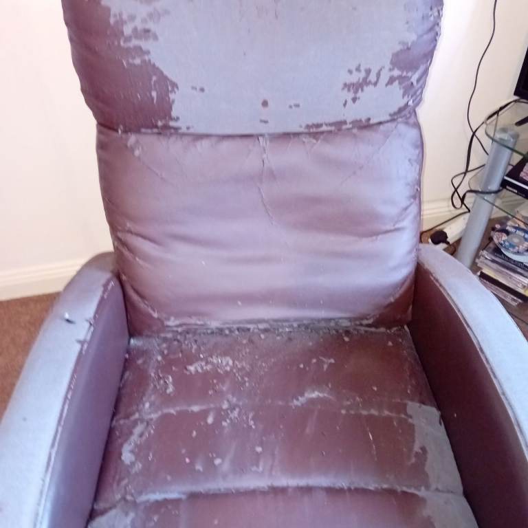 Needs upcycle but still comfy