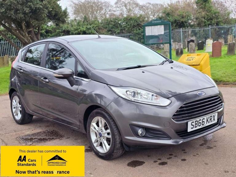 2016 Ford Fiesta 1.0T EcoBoost Zetec Powershift Euro 6 5dr Hatchback Petrol Automatic