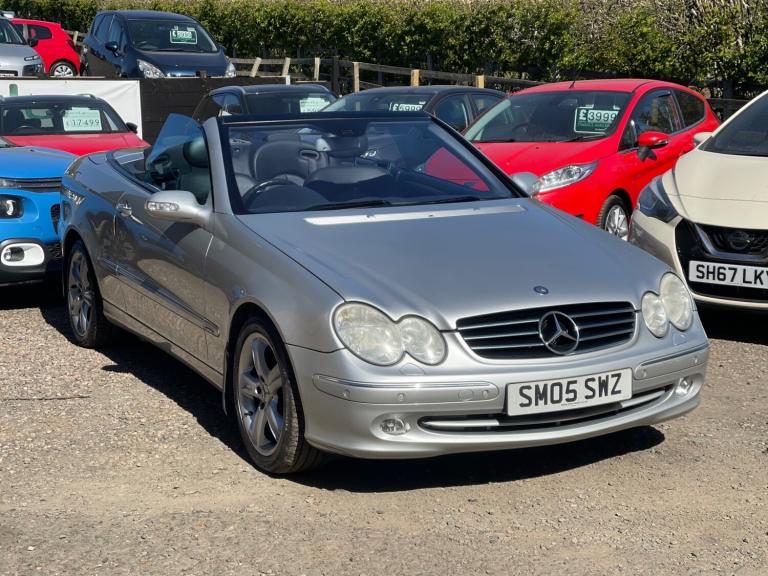 ULEZ COMPLIANT AUTO | 2005 MERCEDES-BENZ CLK 200K AVANTGARDE AUTOMATIC
