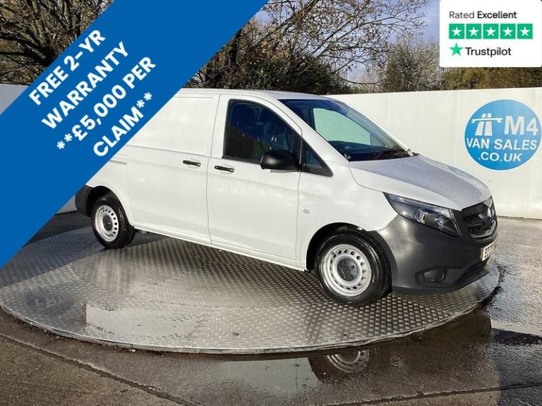 2020 Mercedes-Benz Vito 110 CDI SWB Pure L/R A/C Euro 6 SWB Panel Van Diesel Manual