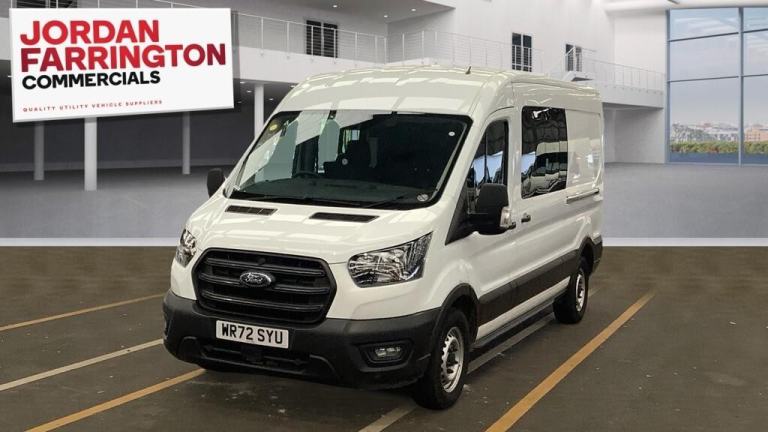2023 72 reg FORD TRANSIT L3H2 350 UTILITY EURO 6 WELFARE VAN ***ONLY 14K MILES**
