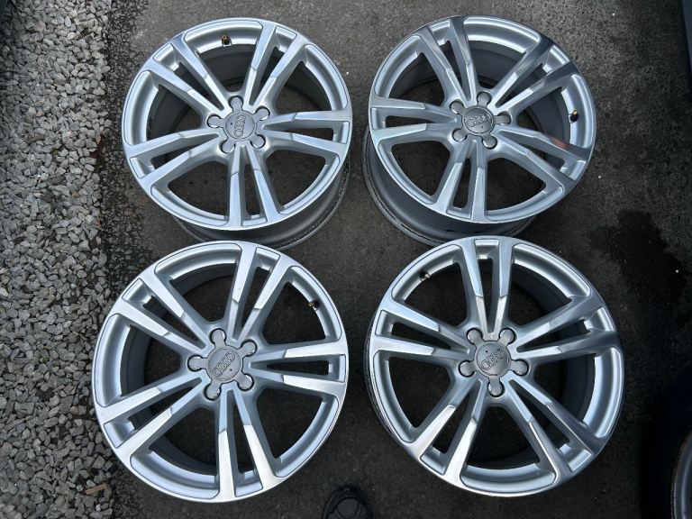 Audi a3 s line 18inch alloy wheels 5x112