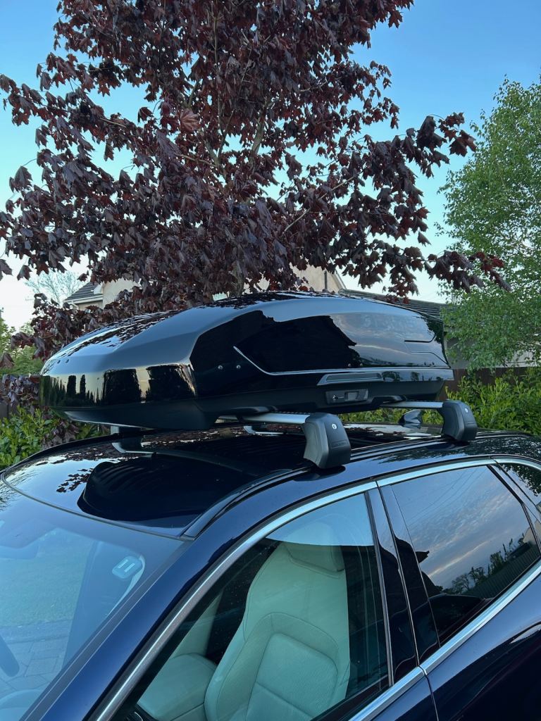 Genuine Jaguar Roof Box and Roof Bars - Immaculate Condition