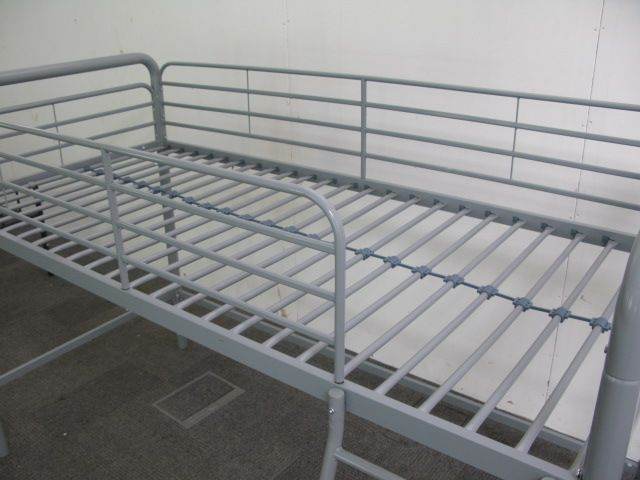 High Sleeper Bed Single Metal Bed Frame . Height from ground to the bed base is 97cm