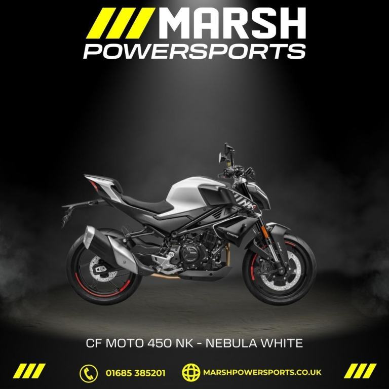 450 NK Nebula White - CF Moto Main Dealer - Reserve NOW! 